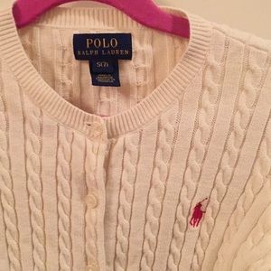 Polo by Ralph Lauren Shirts & Tops - Polo Ralph Lauren Cream Cardigan Polo by Ralph Lauren Shirts & Tops - Polo Ralph Lauren Cream Cardigan